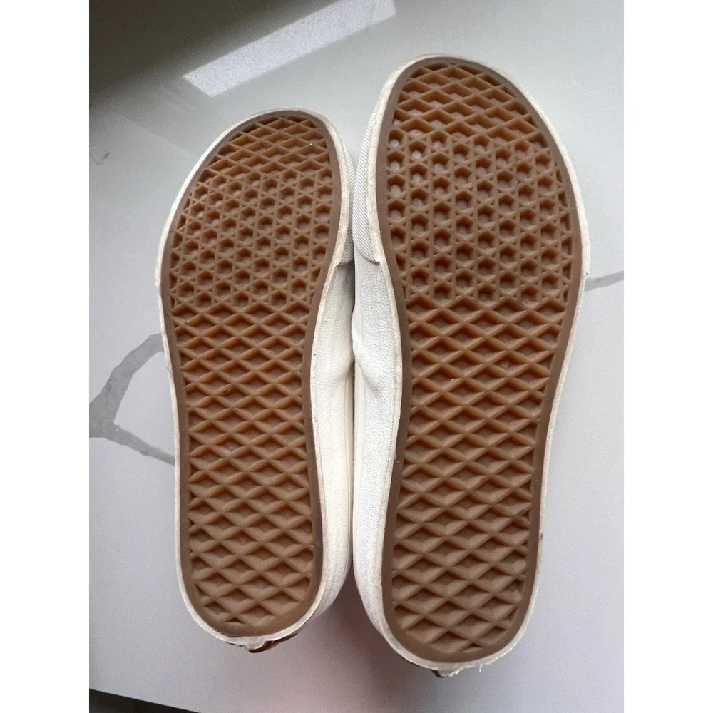 Vans Checkerboard Slip On SF Shoes Men 6.5 US‎ Women 8 Black Off White Ecotheory